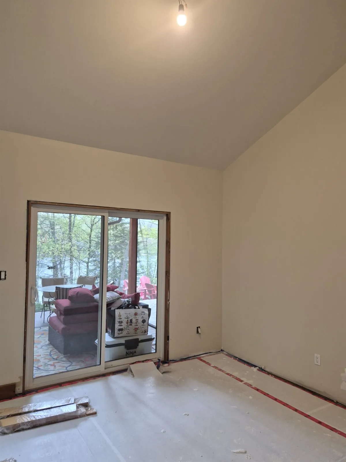 Vaulted interiors, transformed — After painting · wall detail