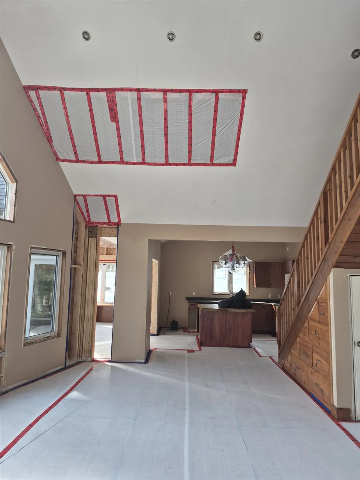 Vaulted interiors, transformed — Before